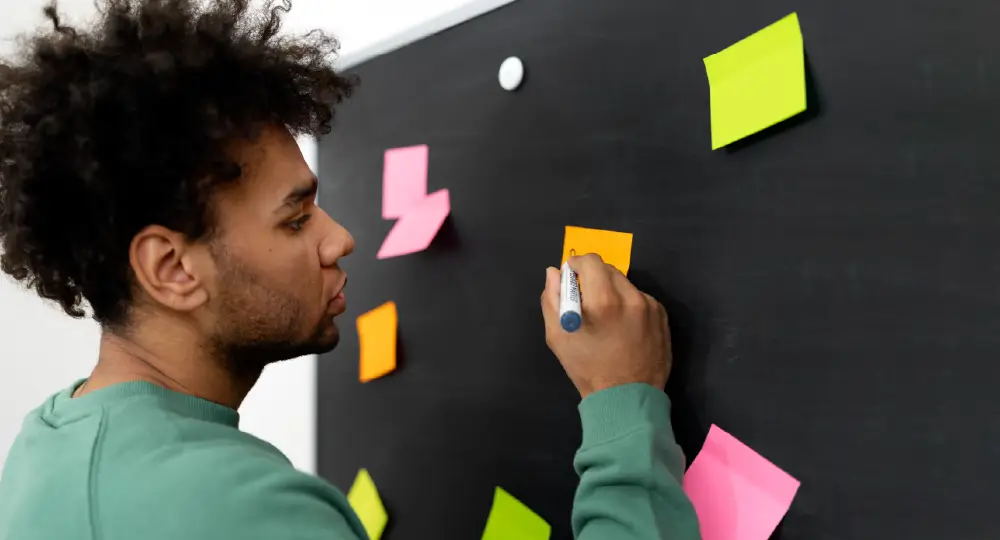 Course thumbnail: a man writing on a board