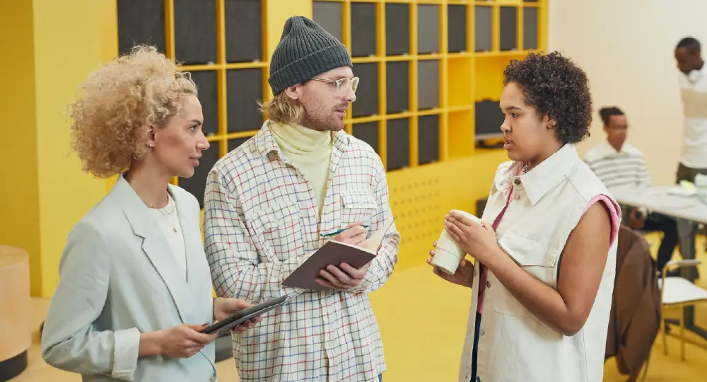 Course thumbnail: a group of people standing in a room