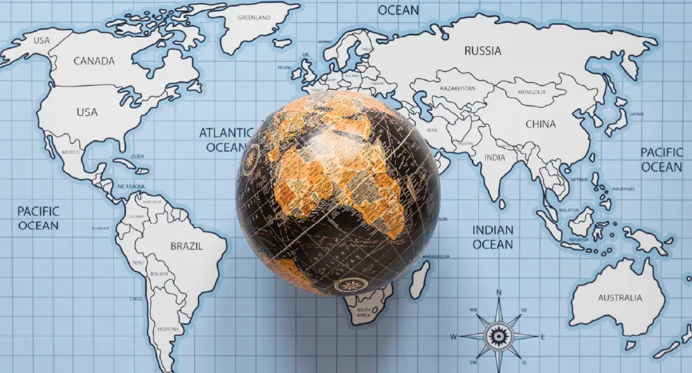 Course thumbnail: a globe on a map